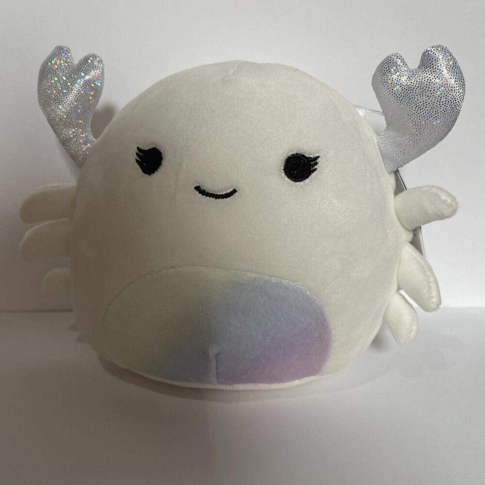 Squishmallows "Magela" The White Crab 5" For Claire's NWT